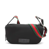 シャネル スポーツライン ナイロン×ラバー ボディバッグ ブラック