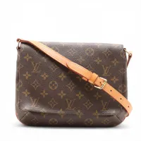 ヴィトン モノグラム ミュゼットタンゴ M51257 ブラウン