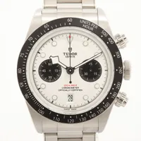 チュードル ブラックベイ クロノ 79360N SS SS AT ホワイト文字盤 あまりごま3