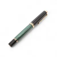 ペリカン 万年筆 GP×レジン グリーン ペン先18C インク付属