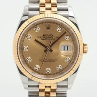 ロレックス デイトジャスト36 126233G SS×YG SS×YG AT シャンパン文字盤 あまりごま2