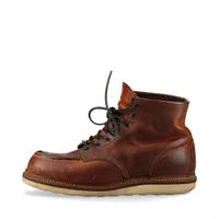 レッドウィング レザー ショートブーツ 27.5cm メンズ ブラウン 1907 ヴィンテージ加工 替え紐付 型崩れ 履きシワ インソール剥がれ有 紐切れ