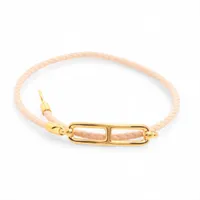 美品⭐︎ロエベ パヴェ アナグラム オープンブレスレット 【公式通販】