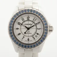シャネル CE×SS CE×SS AT ホワイト文字盤 あまりごま2 H1180