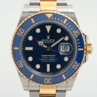 ロレックス サブマリーナーデイト 126613LB SS×YG SS×YG AT ブルー文字盤