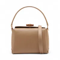 グッチ オールドグッチ レザー 2WAYハンドバッグ ベージュ