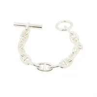 エルメス シェーヌダンクルGM 2025 ブレスレット 13コマ 925 71.2g シルバー