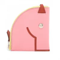 エルメス パドック シェブルミゾル コインケース ピンク シルバー金具 Y:2020年