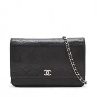 シャネル マトラッセ ラムスキン 手帳カバー ブラック シルバー金具 13