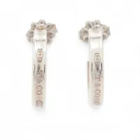 ティファニー 1837 ナロー フープピアス 925 4.3g シルバー