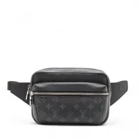 ヴィトン モノグラムエクリプス バムバッグ アウトドア M30245 ブラック RFID反応あり