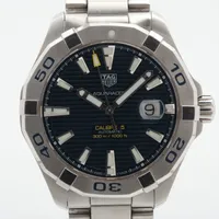 タグホイヤー アクアレーサー WAY2012 SS SS AT ブルー文字盤 あまりごま2