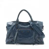 バレンシアガ ザ・サンデー レザー トートバッグ ピンク 228750 ミラー