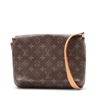 ヴィトン モノグラム ミュゼットタンゴ M51257 ブラウン