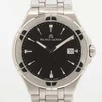 モーリスラクロア アイコン AI1008-SS002-331-1 SS SS QZ ブラック文字盤 あまりごま5