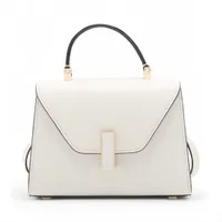 ヴァレクストラ イジィデ マイクロ レザー 2WAYハンドバッグ グレー