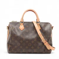 ヴィトン モノグラム スピーディバンドリエール30 M41112 ブラウン