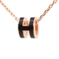 エルメス ミニポップH GD0275 ネックレス GP ゴールド