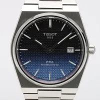 ティソ PRX パワーマティック80 デイミアン リラード T137407A SS SS AT ブルーグラデーション文字盤 あまりごま3