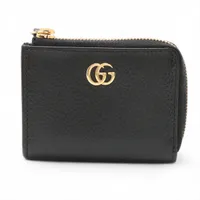 グッチ GGマーモント 644406 レザー コインケース ブラック
