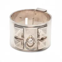 エルメス コリエドシアン ブレスレット 925 228g シルバー