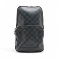 ヴィトン ダミエグラフィット アヴェニュースリングバッグ N41719 ブラック