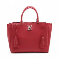 ヴィトン LVロゴ ロックミート M54570 レッド RFID反応あり