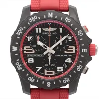 ブライトリング エンデュランス プロ 44 エア アジア エディション X823105D1B1S1 ブライトライト ブライトライト×ラバー QZ ブラック文字盤