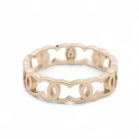 シャネル ココマーク B21A リング GP ゴールド