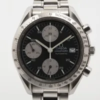オメガ スピードマスター デイト クロノ 3511.50 SS SS AT ブラック文字盤