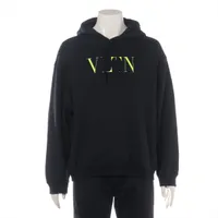 ヴァレンティノ VLTNロゴ コットン×ナイロン パーカー M メンズ