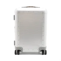 グッチ GGスプリーム キャビン トロリー アルミニウムxPVC キャリーケース シルバー 743843 暗証番号：000