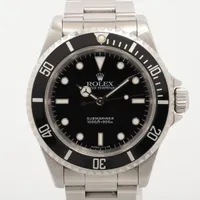 ロレックス サブマリーナー 14060 SS SS AT ブラック文字盤