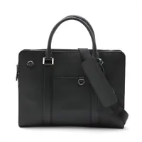 ブルガリ ブルガリマン レザー 2WAYビジネスバッグ ブラック