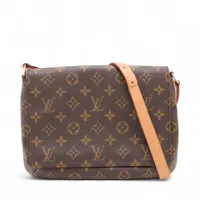 ヴィトン モノグラム ミュゼットタンゴ M51257 ブラウン