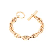 エルメス シェーヌダンクルPM ブレスレット 750(PG) 49.8g 16コマ