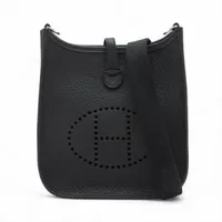 エルメス エヴリン16 TPM トリヨンクレマンス ブラック シルバー金具 U:2022年