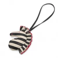 エルメス ジージー サバンナ Z:2021 チャーム アニョーミロ ブラック×ホワイト