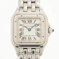 カルティエ パンテール ドゥ カルティエ SM WSPN0006 SS SS QZ シルバー文字盤