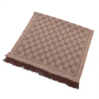 グッチ 133483 GG ストール ウール ベージュ