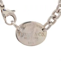 ティファニー リターントゥティファニー オーバルタグ ネックレス 925 49.5g シルバー