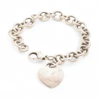 ティファニー ハートタグ ブレスレット 925 33.4g シルバー