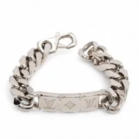 ヴィトン M00855 チェーンブレスレット モノグラム DI4264 ブレスレット メタル シルバー