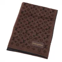 ヴィトン マフラー ウール×アルパカ ブラウン