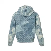 Louis Vuitton x NIGO 22SS Cotton Denim Jacket 44 Men's Blue RM221M