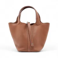 エルメス ピコタンロック18 PM トリヨンクレマンス ゴールド シルバー金具 U:2022年