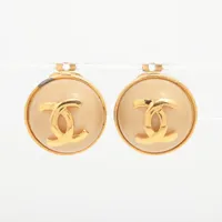 シャネル ココマーク 207 イヤリング(両耳用) GP ゴールド