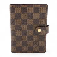 ヴィトン ダミエ アジェンダPM R20700 ブラウン 手帳カバー