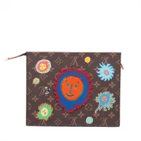 Louis Vuitton x Yayoi Kusama Monogram toiletries Pouch on Chain