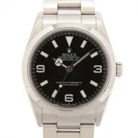 ロレックス エクスプローラーⅠ 114270 SS SS AT ブラック文字盤